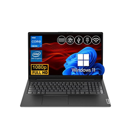 Lenovo V15  i7-13620H 8GB 1TB M.2 SSD 83A100QRTR ATL13  15.6" W11Pro Taşınabilir Bilgisayar