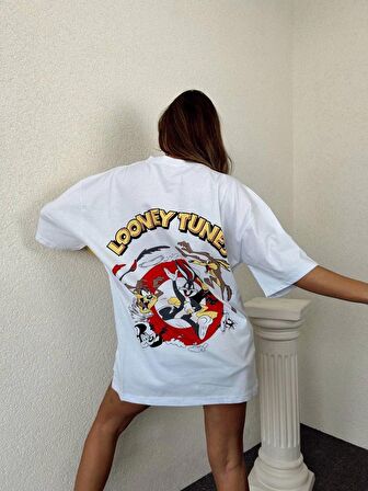Looney Baskı Tişört