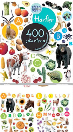 Eğlen Öğren - Harfler 400 Çıkartma