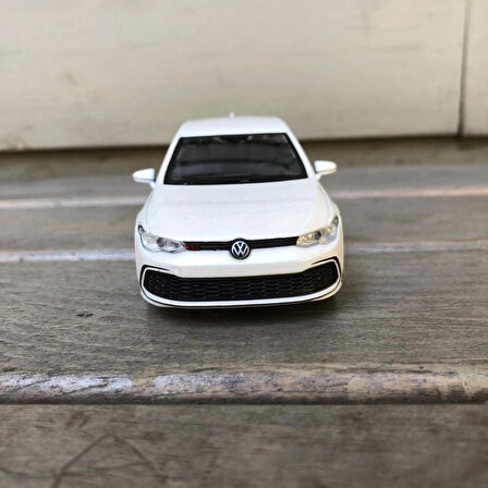 Welly Volkswagen Golf 8 GTI Diecast Metal Araba Model Araba Oyuncak Araba Çek Bırak Araba 12 Cm