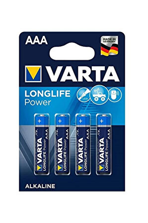 Longlife Power 4 Aaa Alkalin Ince Kalem Pil