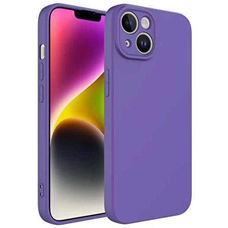 Smcase iPhone 14 Kılıf Kamera Korumalı Mara Lansman Silikon