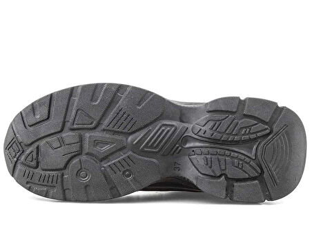 LAMBIRLENT 7450 Üniseks Snekaer Spor Ayakkabı BEYAZ_SİYAH