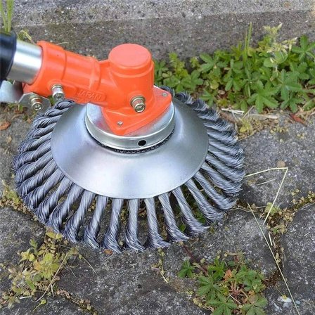 Solax KTA 8C Kaldırım Temizleme Tırpan Aparatı 8'' Üniversal
