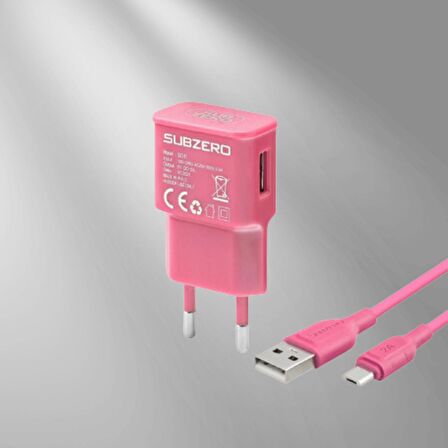 SG11  2.0A 5 V Micro USB Renkli Şarj Cihazı