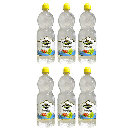 Yakamoz Beyaz Sirke 1000 ml x 6 Adet