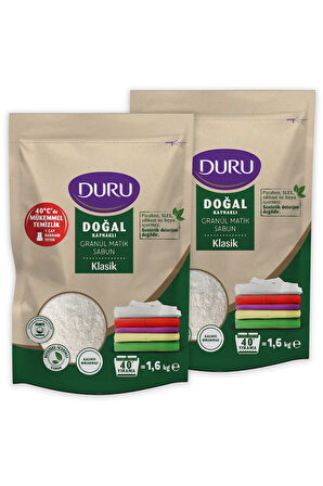 Duru Granül Matik Sabun Klasik 2x1,6kg