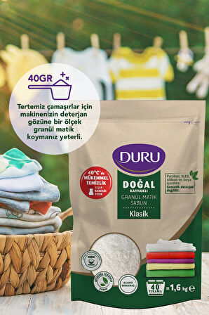 Duru Granül Matik Sabun Klasik 2x1,6kg