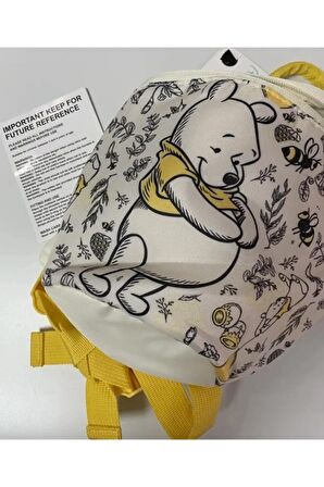 Çocuk Disney Winnie The Pooh Tasarımlı Sırt Çantası