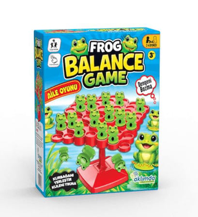 Frog Balance Game Denge Oyunu