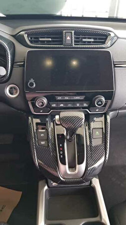 Honda CR-V 2018-2021 Vites Konsol Kaplaması Karbon
