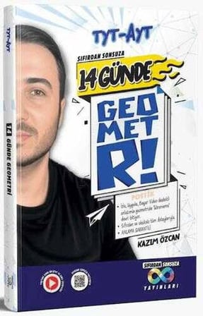 Doktrin Yayınları Sıfırdan Sonsuza 14 Günde TYT AYT Geometri Video Takip Kitabı