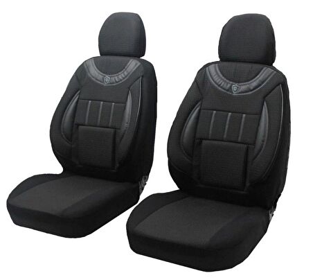 Fiat Fiorino Uyumlu 1+1 Panelvan Koltuk Kılıfı - SİYAH