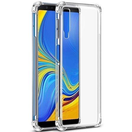 Smcase Samsung Galaxy A30s Kılıf Darbe Korumalı Silikonlu