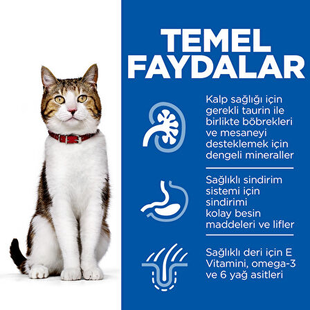 Hill's Adult +7 Ton Balıklı Yaşlı Kedi Maması 1,5 K