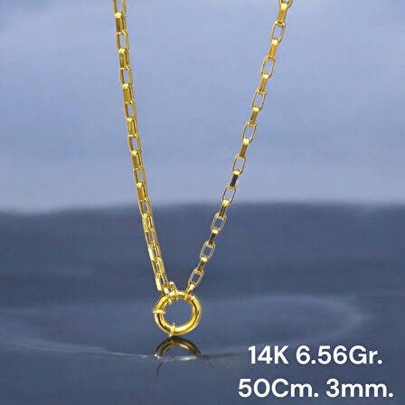 14AYAR 6.56GRAM ALTIN ATAÇ ZİNCİR
