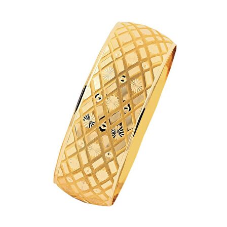 Bilezikhane 14 Ayar Mega Bilezik 25.00 Gram Jale Model