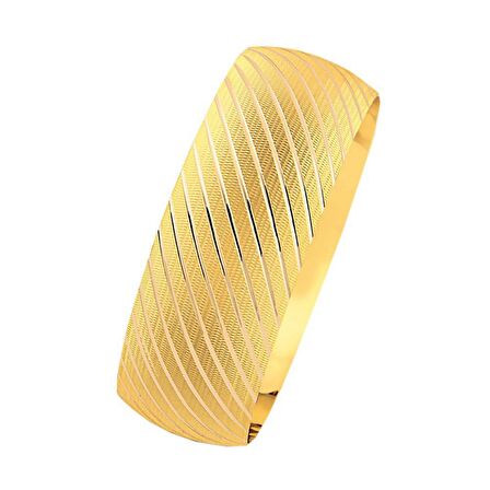 Bilezikhane 14 Ayar Altın Mega Bilezik 25.00 Gram Emel Model