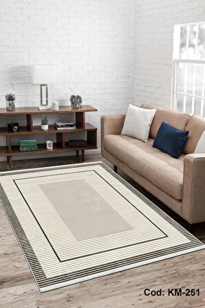 Pamuk Dokuma Taban Kaymaz Yıkanabilir Klasik Desenli  Salon Halısı Mutfak Halısı Koridor Halısı