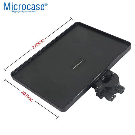 Microcase Tripodlara Monte Universal Sehpa Notebook Mikrofon Kitap vb Malzeme Rafı 270x205mm - AL5289