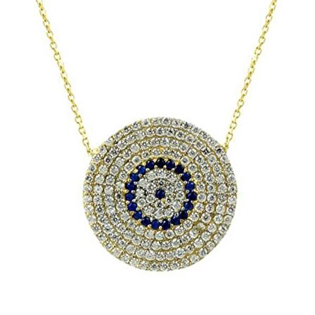 Bilezikhane Kolye Sosyetegözü 3,42 Gram 14 Ayar Altın