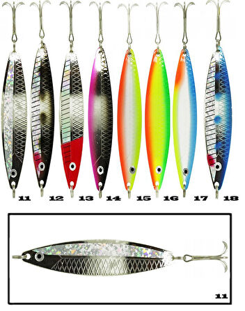 Captain 6121 Lüfer Kaşığı 28gr Perfecto 9cm 18