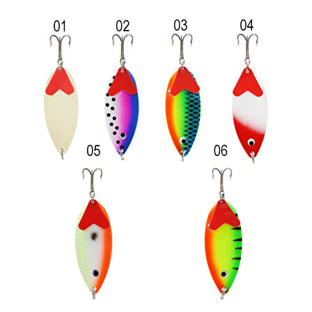 Captain 6165 Turna Kaşığı 21gr Little Pike 6.5cm 01