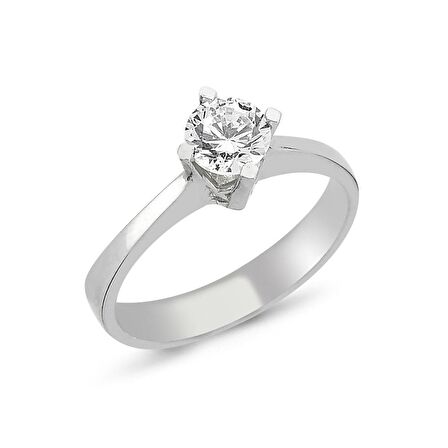 Bilezikhane Tektaş Yüzük 2.80 Gram 14 Ayar Altın