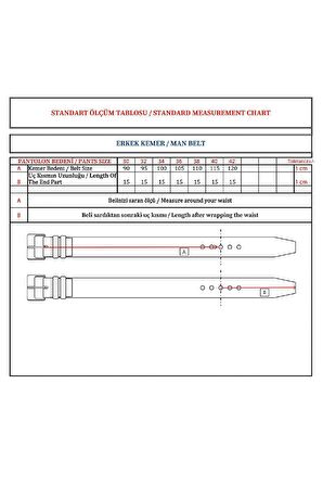 DeFacto Erkek Oval Toka Suni Deri Jean Kemeri Y6450AZNSBK23