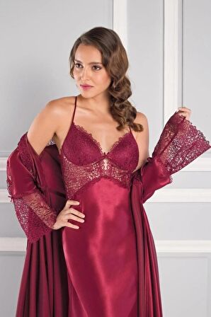 Pierre Cardin 6lı Sabahlık Çeyiz Seti Uzun