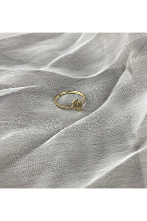 Ayak Izi Altın Yüzük