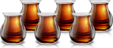 Karaca Refikadan Gönlübol 6'lı Çay Bardağı Seti 290 ml