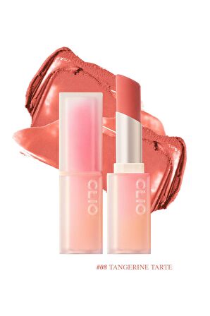 Yumuşak Dokulu, Hafif Mat Görünüm Sunan Ruj Clio Chiffon Mood Lip ( 08 Tangerine Tarte)