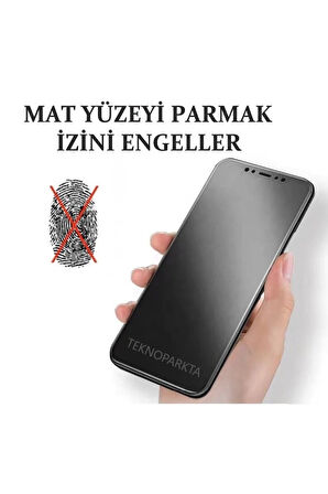Iphone 14 Plus Mat Seramik Cam Nano Esnek Kırılmaz Full Tam Kaplayan Ekran Koruyucu