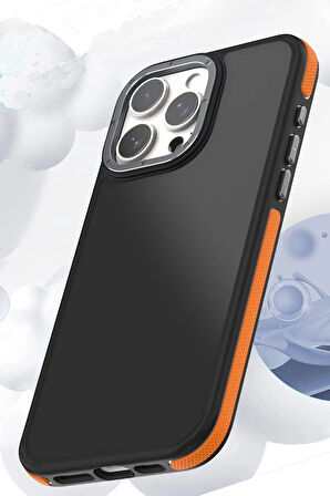 iPhone 14 Pro Max Harvel Darbe Emici Kenarları Renkli Kapak