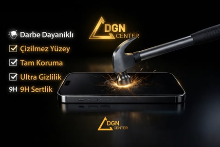 İphone 14 Pro Max Uyumlu Hayalet Kırılmaz Ekran Koruyucu