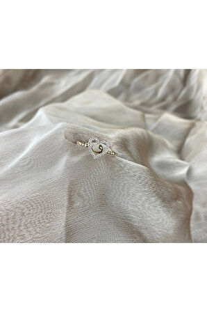 Vav Kalp Altın Yüzük 14yeni0112