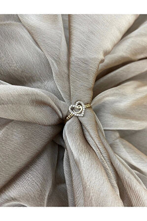 Vav Kalp Altın Yüzük 14yeni0112