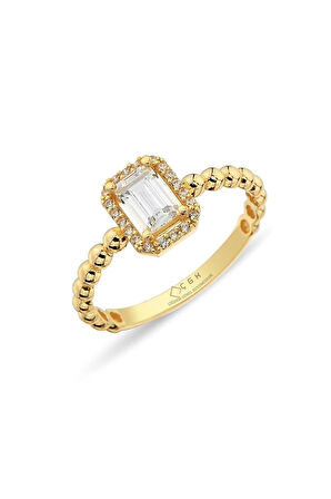 Baget Altın Yüzük 14yeni0114