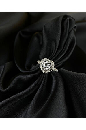 Kalpli Tektaş Altın Yüzük 14yeni0050