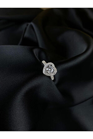 Kalpli Tektaş Altın Yüzük 14yeni0050