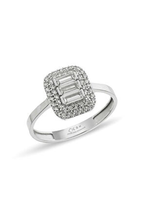 Baget Altın Yüzük Bagetsetyzk06 14yeni0062