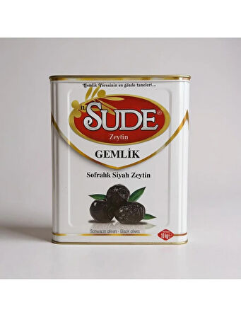 Gemlik Sofralık Siyah Zeytin 10 kg. (320-330 adet/kg)