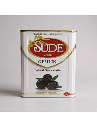 Gemlik Sofralık İri Siyah Zeytin 10 kg. (260-290 adet/kg)
