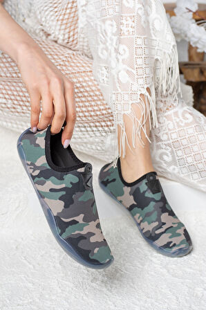 Unisex Deniz Sandaleti Kaymaz Taban Çok Amaçlı Şık Plaj Yüzme Deniz Havuz Rafting Patiği 150