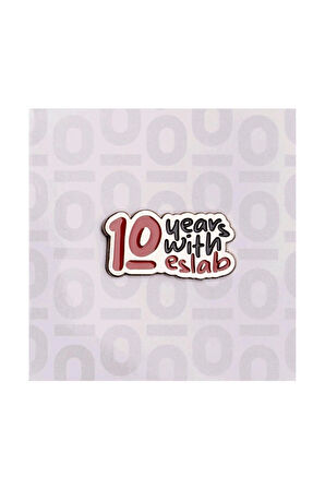 10. Yıl Özel Pin No:9 - Şık Tasarım Ve Anlamlı Hediye