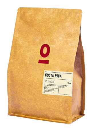 Costa Rica Volcancito Natural Anaerobik Arabica Kahve - 1 kg | Sütlü Çikolata & Toffee Aromalı
