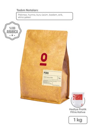 Espressolab Peru Cusco Valle Inca Çekirdek Kahve 1 kg - %100 Arabica, Yıkanmış, Specialty Coffee