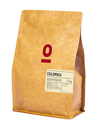 Colombia Excelso Decaffeinated 1 kg – Kafeinsiz Yüksek Kaliteli Kolombiya Kahvesi