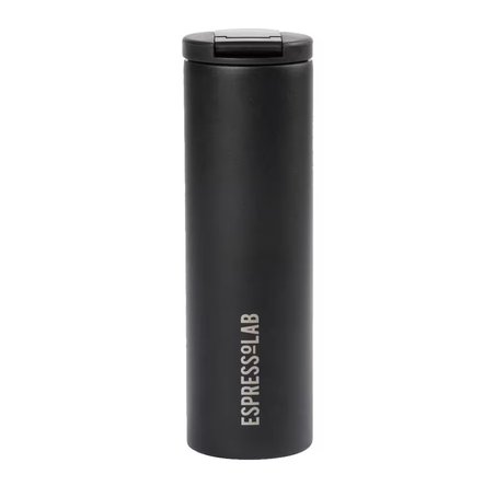 Paslanmaz Çelik Siyah Uzun Termos 480 ml No:50